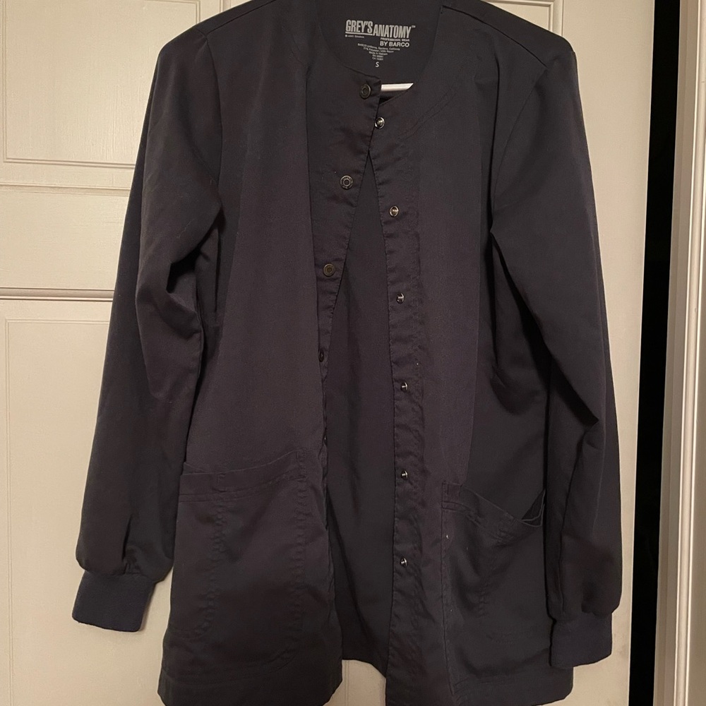 Graphite Barco Scrub Jacket - Greys anatomy edge